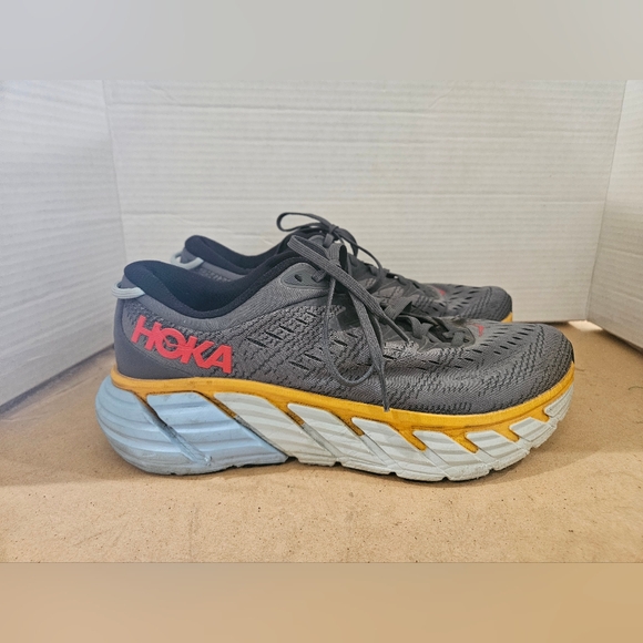 Hoka Other - HOKA ONE ONE GAVIOTA 4 MEN'S RUNNING SHOES CASTLEROCK/ANTHRACITE US 9.5 (Bin10